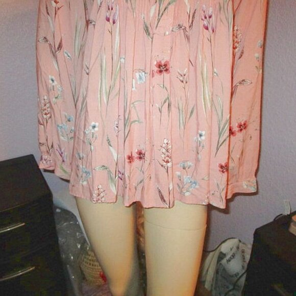 Sundance Mystic Days Pintuck Top Size S Tunic Long Sleeves Cottagecore Boho - Picture 4 of 12